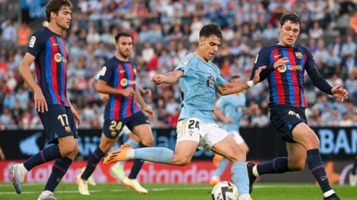 RC Celta Vigo Vs FC Barcelona Lineups