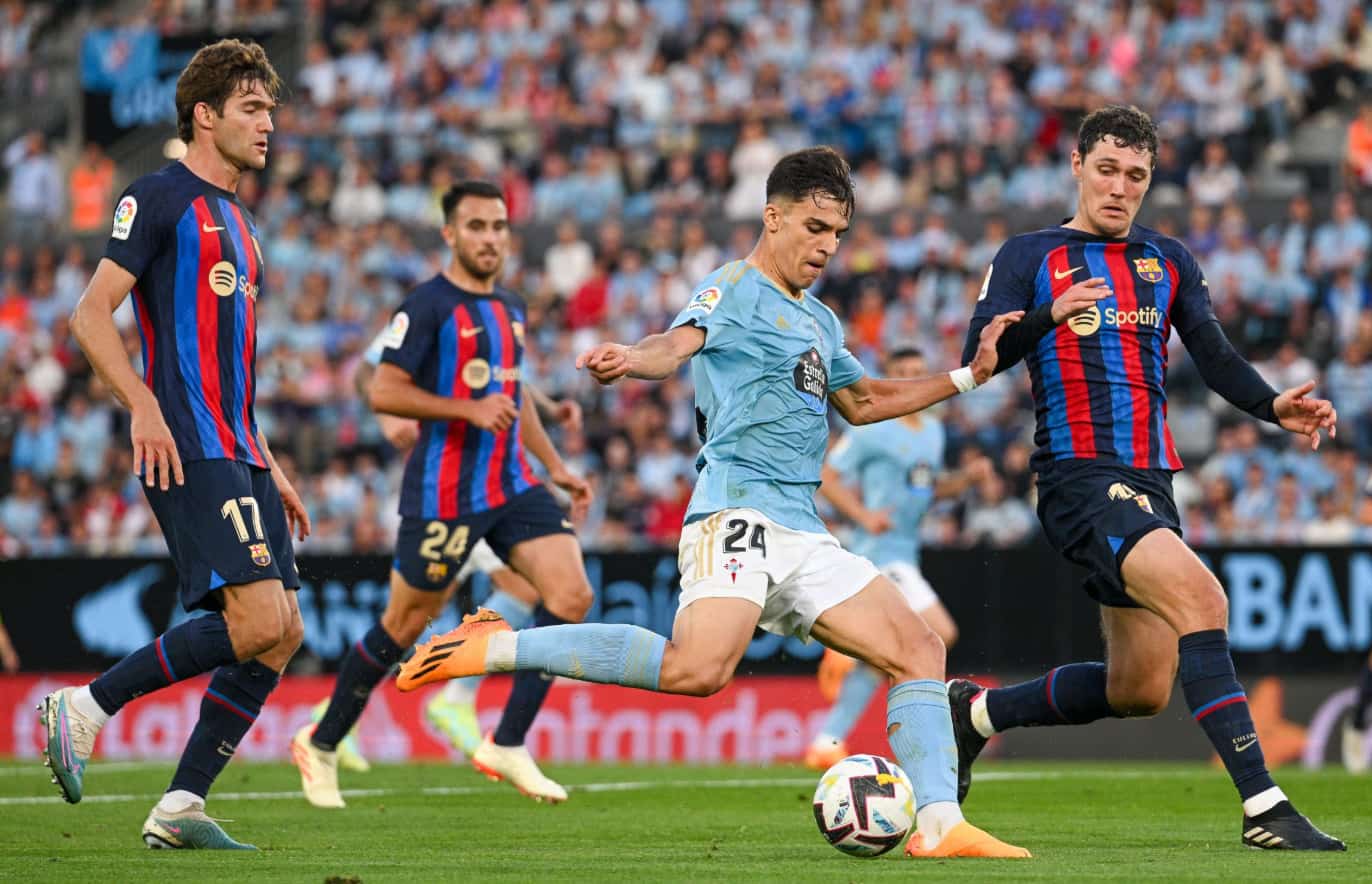 RC Celta Vigo Vs FC Barcelona Lineups