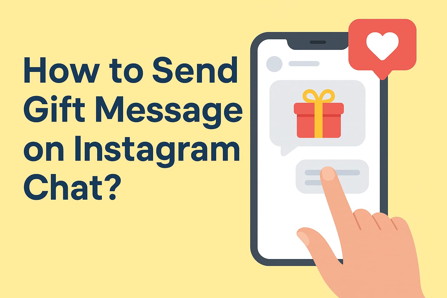 How to Send Gift Message on Instagram Chat